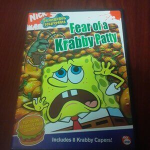 Spongebob Squarepants Fear of a Krabby Patty Nickelodeon DVD 2005
